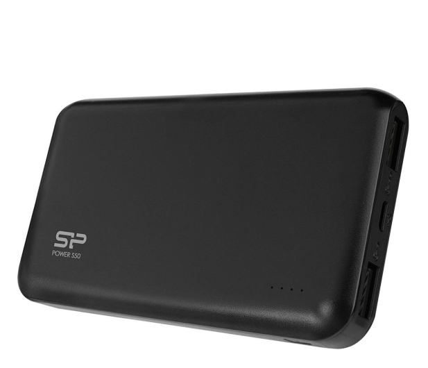 SILICON POWER S50 USB 5000 mAh Black Led SP5K0MAPBKS50P0K - 526684 - zdjęcie